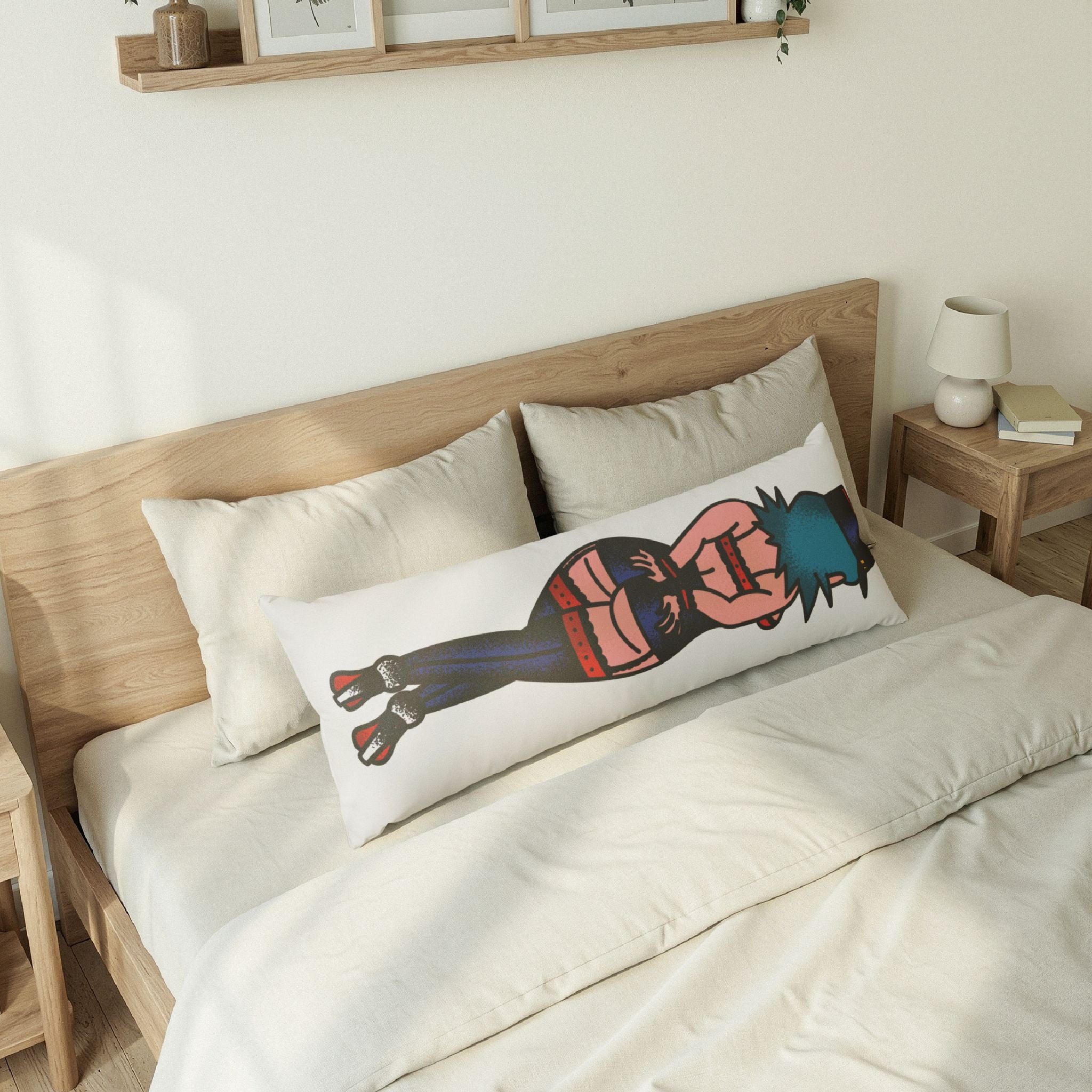 Officer Jenni Pinup Dakimakura Body Pillow - alternate view