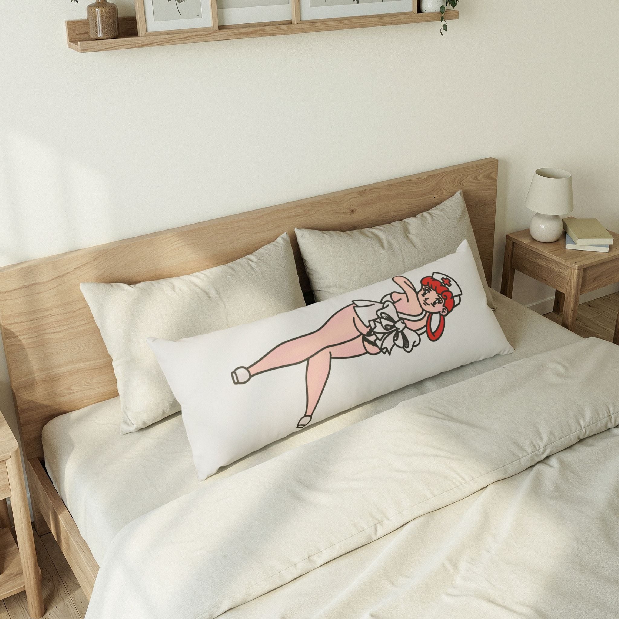 Joyful Pinup Dakimakura Body Pillow - alternate view
