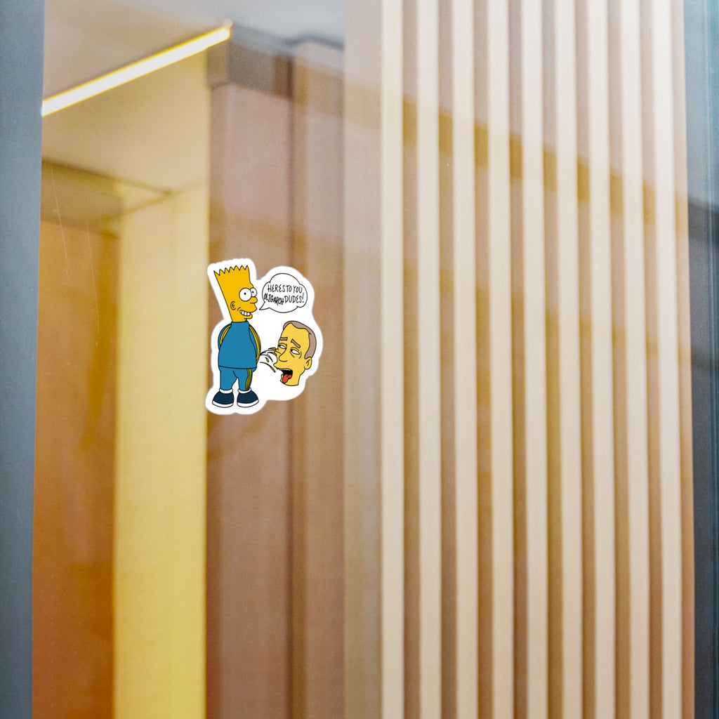 Bort Sticker — Kiss-Cut Vinyl Decal - alternate view