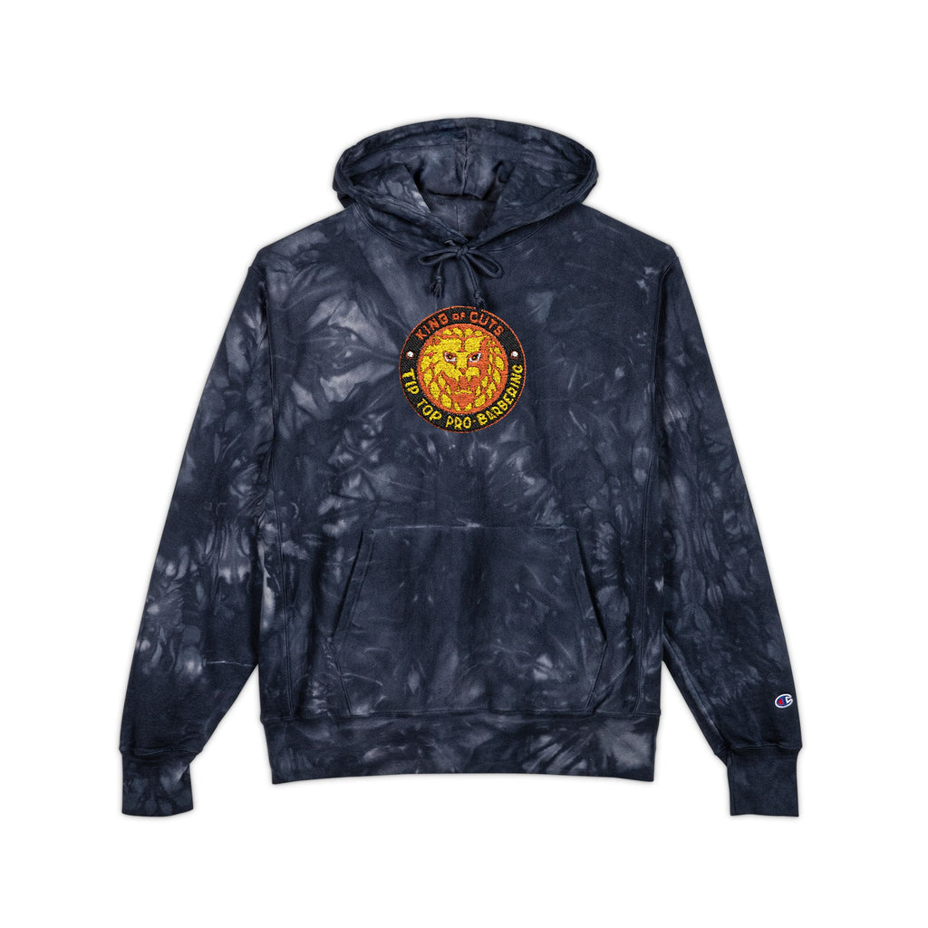 Tiger Driver x Tip Top Tie-Dye Sunburst Hoodie