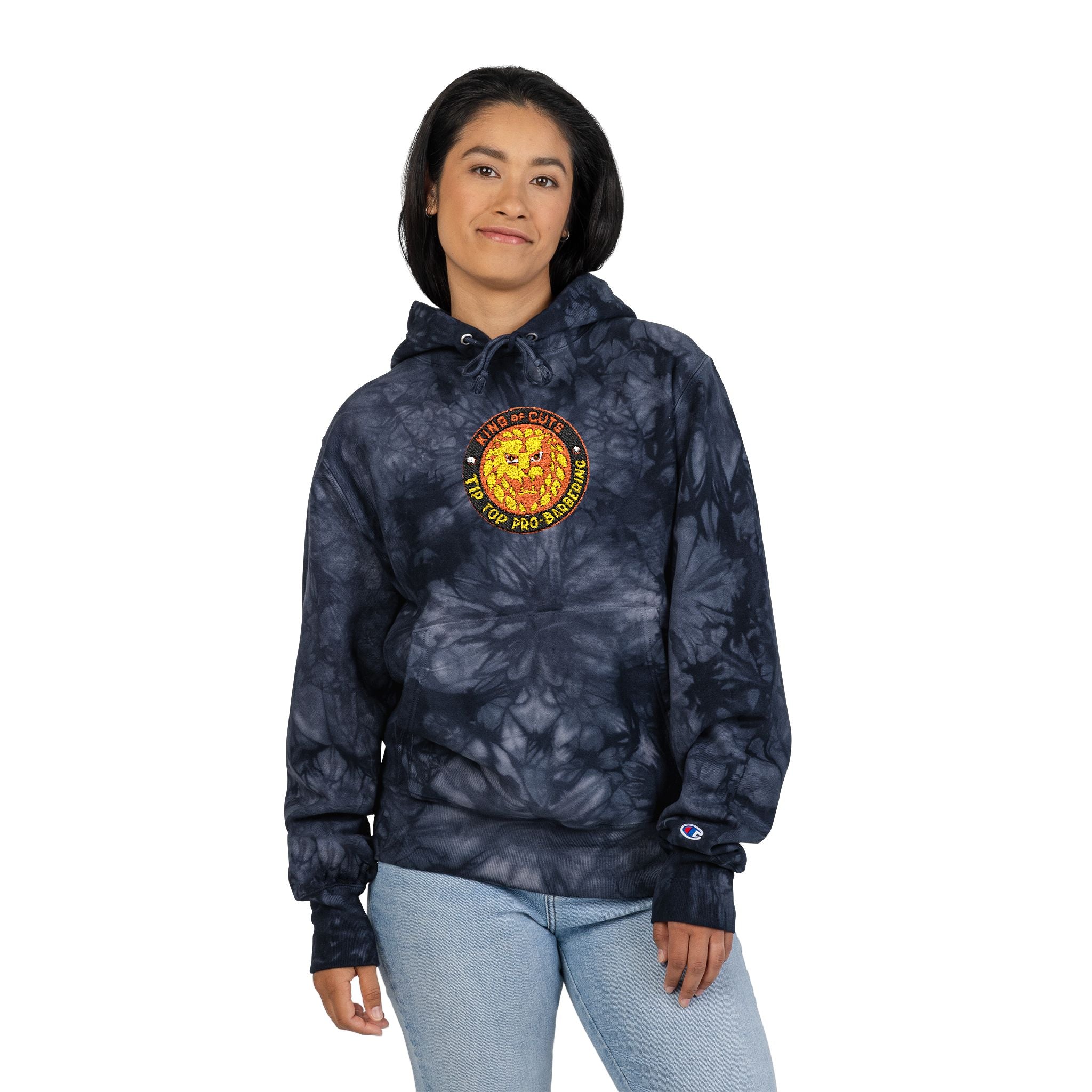 Tiger Driver x Tip Top Tie-Dye Sunburst Hoodie